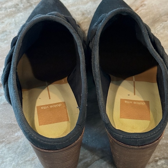 Women’s DOLCE VITA Serla High Heel Mule- Grey suede. Size 9 - Picture 6 of 10